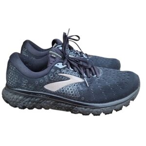 Brooks Glycerin 17 Running Athletic Tennis Shoe Sneaker Walk Jog Black Men 11.5